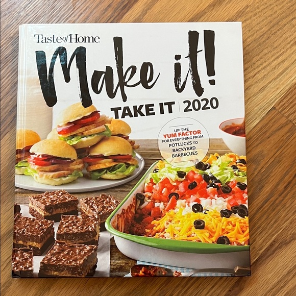 Taste of Home Make It! Take It Cookbook 2020 Hardcover - Picture 1 of 6